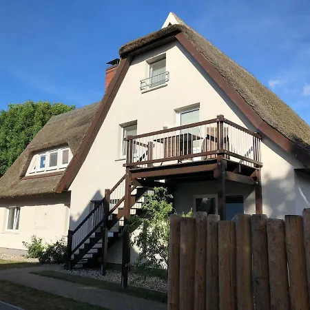 Ferienwohnung Boddenhaus Darss Wieck Exterior foto